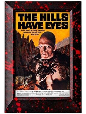 Vintage Horror Bloody Halloween Hannibal lecer 1977 Hills Have Eyes Classic Art